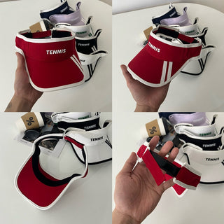 letter visor cap