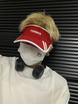 letter visor cap