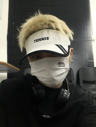 letter visor cap