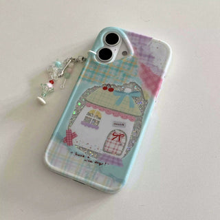 Cartoon House Kawaii iPhone Case