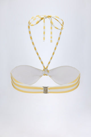 Multiway Bikini Top in Lemon