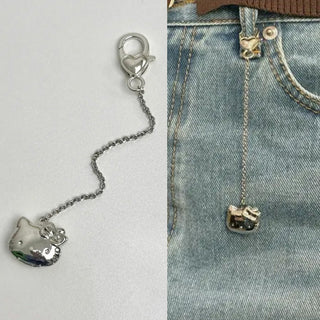 Cat Chain Keychain