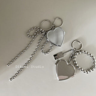 Beaded Makeup Keychain