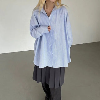 Levin Pinter-style striped shirt