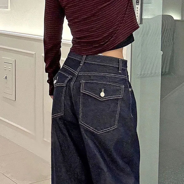 Day Balloon Fit Raw Denim Pants