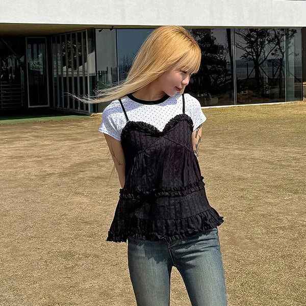 Luti Kangkang Layered Sleeveless Top