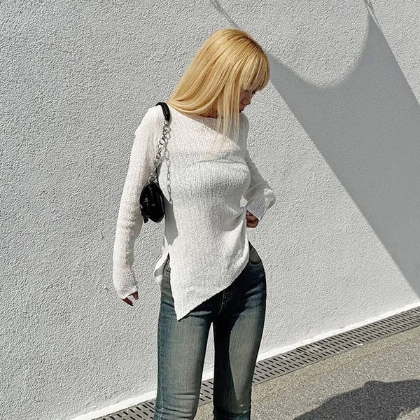 Rani Asymmetrical Basic Knit