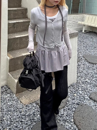 Coren Striped Mini Dress