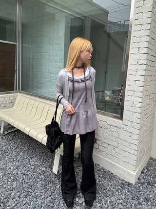 Coren Striped Mini Dress