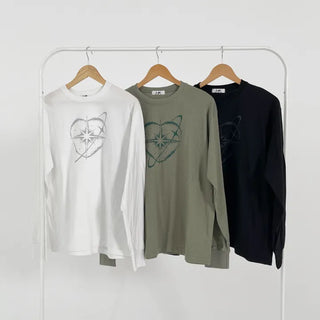 Belle Heart Star Long Sleeve T-shirt