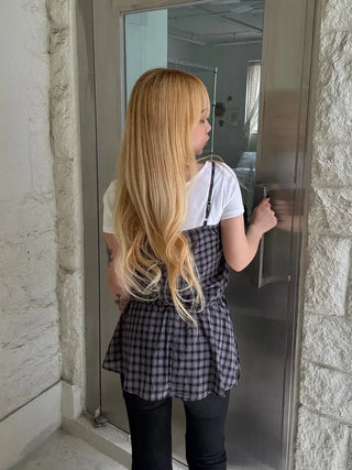 Rookie Tartan Check Bustier