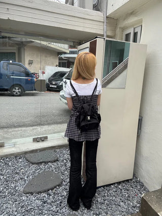 Rookie Tartan Check Bustier