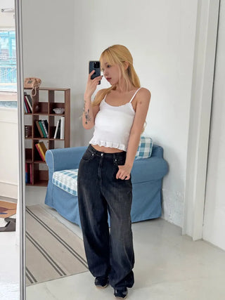 Rian Summer Mega Wide Long Denim