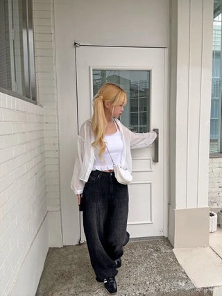 Rian Summer Mega Wide Long Denim