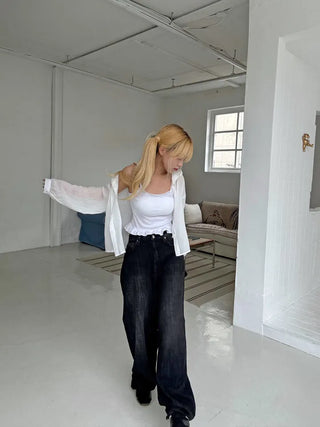 Rian Summer Mega Wide Long Denim