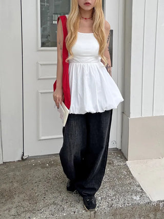 Vince Sleeveless Balloon Dress