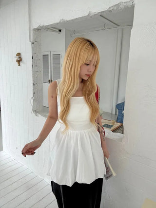 Vince Sleeveless Balloon Dress
