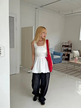 Vince Sleeveless Balloon Dress
