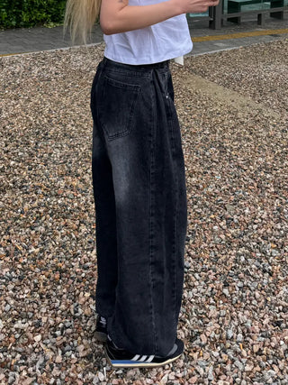 Woomin Side Hem Snap Mega Wide Pants