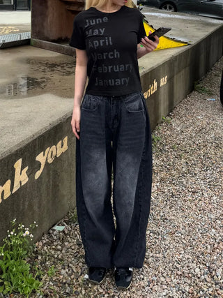 Woomin Side Hem Snap Mega Wide Pants