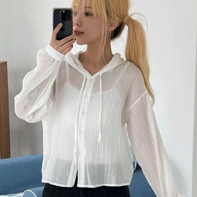 Flo Avant-fit See-through Hoodie