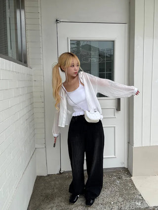 Flo Avant-fit See-through Hoodie