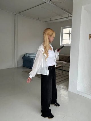 Flo Avant-fit See-through Hoodie
