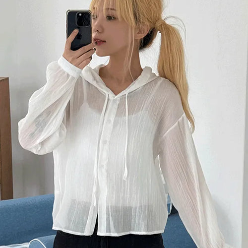 Flo Avant-fit See-through Hoodie