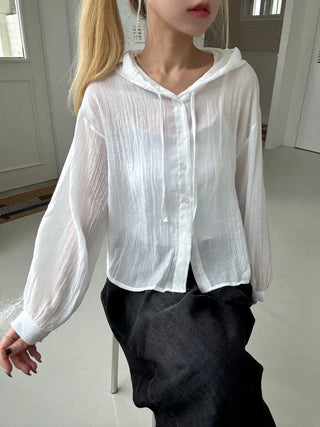 Flo Avant-fit See-through Hoodie