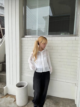 Flo Avant-fit See-through Hoodie