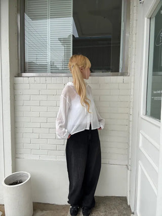 Flo Avant-fit See-through Hoodie