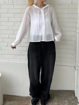 Flo Avant-fit See-through Hoodie