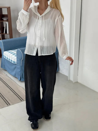 Flo Avant-fit See-through Hoodie