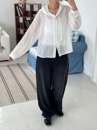 Flo Avant-fit See-through Hoodie