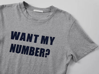 Seno Lettering Crop Print Short Sleeve T-shirt