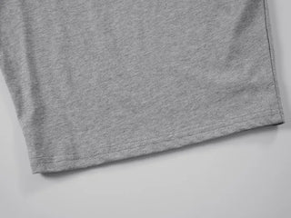 Seno Lettering Crop Print Short Sleeve T-shirt