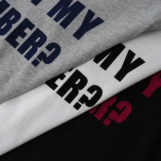 Seno Lettering Crop Print Short Sleeve T-shirt