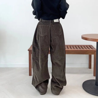 Mir Corduroy Wide Balloon Pants