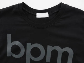 Clue Semi-Crop Printed Short Sleeve T-shirt