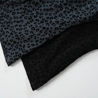 Tina Slim Fit Leopard Sleeveless