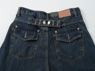 Ner Mega Fit Wide Bijou Denim Pants