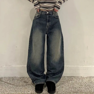 Jenna wide pintuck denim pants
