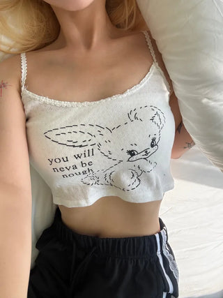 Hino Lace Rabbit Punching Lovely Sleeveless