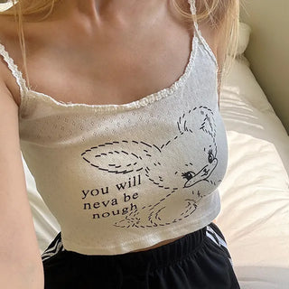 Hino Lace Rabbit Punching Lovely Sleeveless