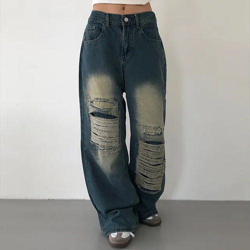 Ore Wide Vintage Washed Denim