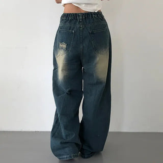 Ore Wide Vintage Washed Denim