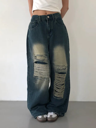 Ore Wide Vintage Washed Denim
