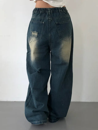 Ore Wide Vintage Washed Denim