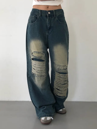 Ore Wide Vintage Washed Denim