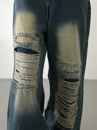 Ore Wide Vintage Washed Denim